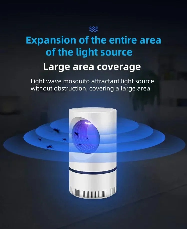 Mosquito Lamp Home Bedroom Silent 2024 New Mosquito Eliminator Electronic Mosquito Eliminator Killer